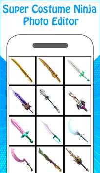 Super Costume Ninja Photo Editor screenshot 2