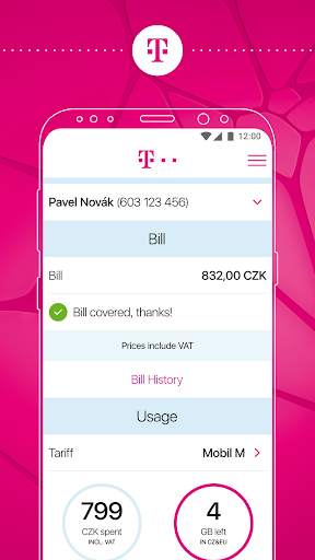 Můj T-Mobile Business screenshot 1