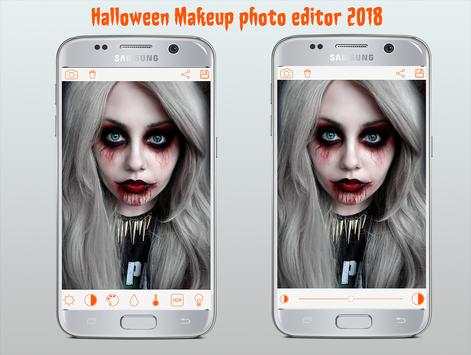 Halloween Makeup Photo Editor 2018 screenshot 4