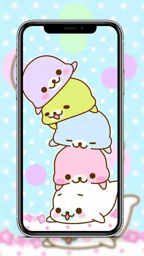 Cute Kawaii HD Wallpaper  OFFLINE 7 تصوير الشاشة