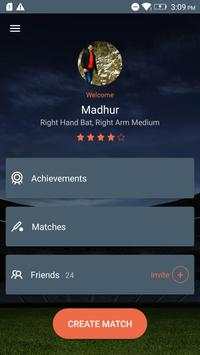 CRICiT - Cricket App for Outdoor match screenshot 2