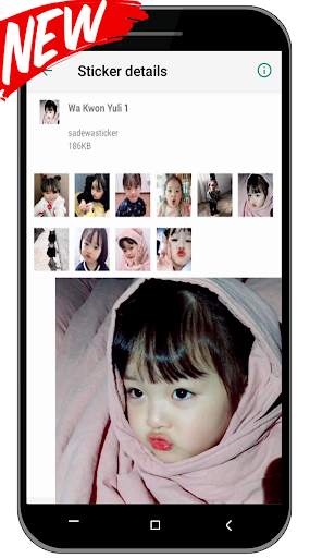 Stiker Wa Kwon Yuli Lucu Dan Imut WAStickerApps screenshot 3