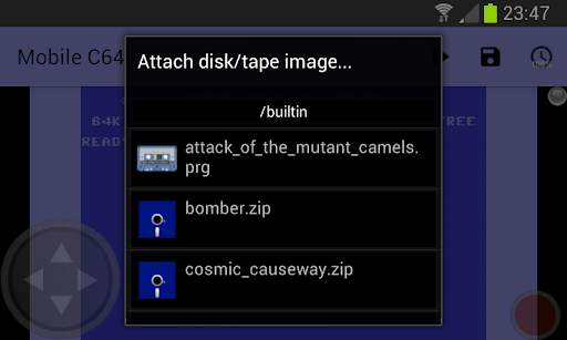 Mobile C64 скриншот 3