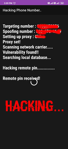 Phone Number Hacker Simulator screenshot 3