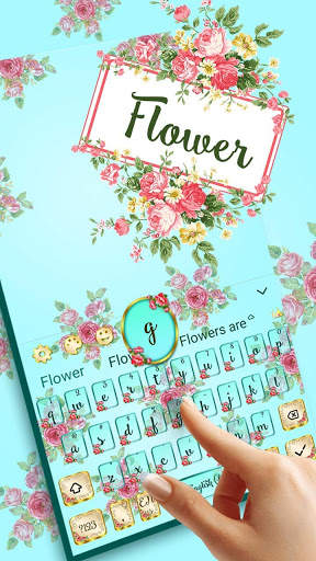 Pastel Flower Keyboard screenshot 3