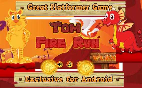 Tom Fire Run screenshot 1