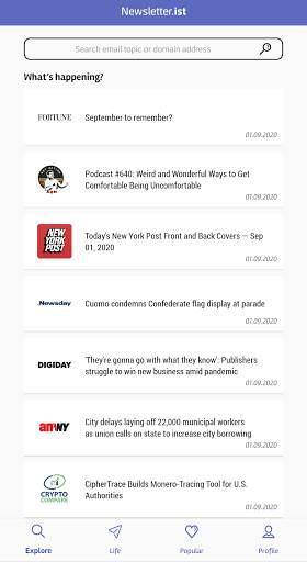 Newsletter.ist - Reading App 2 تصوير الشاشة