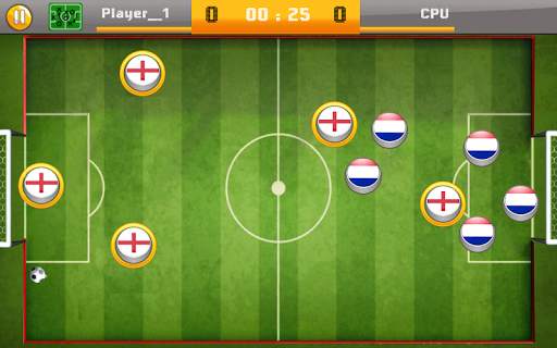 ⚽🏆 Button football - mainkan dengan jari Anda screenshot 3