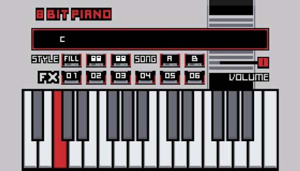 8 Bit Piano screenshot 2