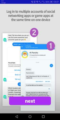 Dual Space - Multiple Accounts For All Social Apps screenshot 4
