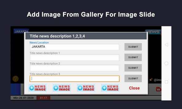 News Tv iO Rec - News video maker screenshot 5