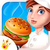 Cooking Happy Mania - Chef Kitchen Game for Kids logo