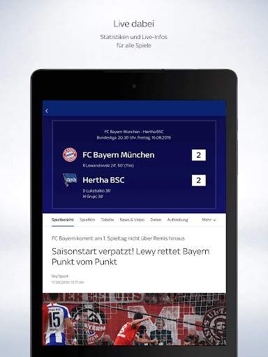 Sky Sport – Fußball Bundesliga News & mehr screenshot 12