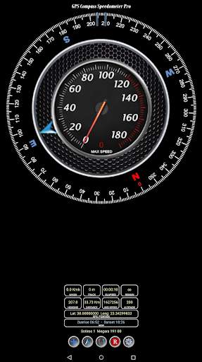 GPS Compass Speedometer Lite screenshot 4
