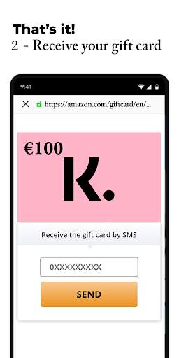 Gift Card for Klarna | Shop now. Pay later voucher screenshot 2