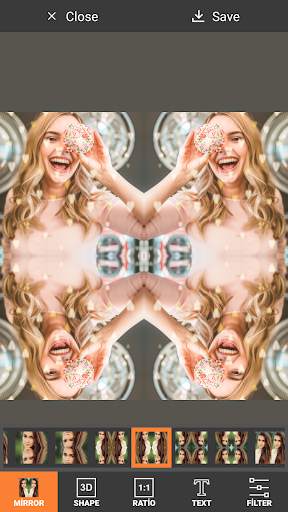 FotoRus - Ayna Efekti ile Selfie Editörü screenshot 6