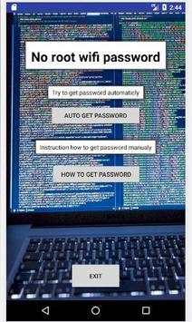 No root Wifi password recovery screenshot 1