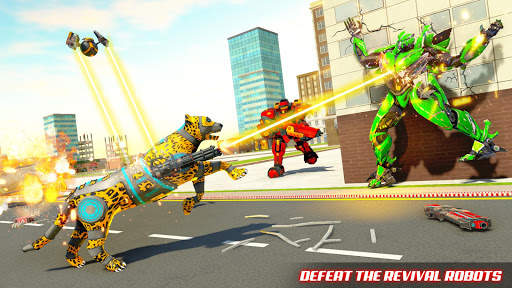 Crazy Robot Car Transform Game screenshot 6