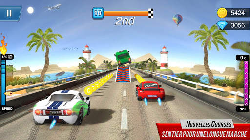 voiture courses la démence: Nouveau voiture Jeux screenshot 1