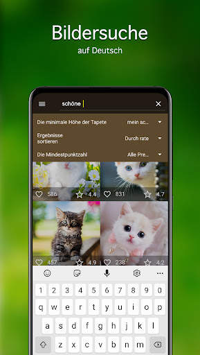 Hintergrundbilder mit Kätzchen screenshot 3