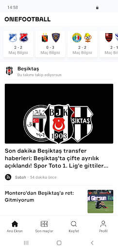 OneFootball - Futbol Haberleri screenshot 1