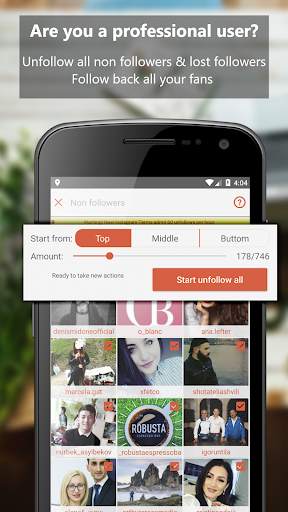 Unfollow Pro for Instagram screenshot 1