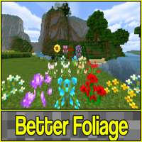 Better Foliage - Bedrock Edition Craft Mod  MCPE logo