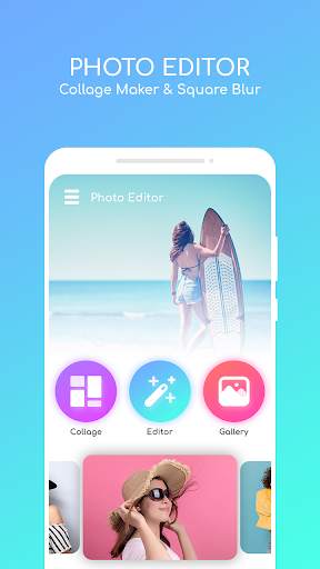 PHOTO EDITOR - Square Blur Image & Collage Maker screenshot 1