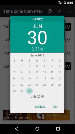 World Time Zone Converter screenshot 5