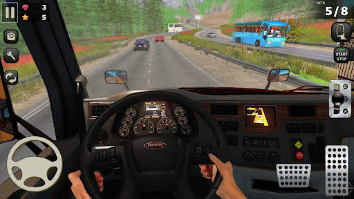 Coach Bus Driving Simulator screenshot 5