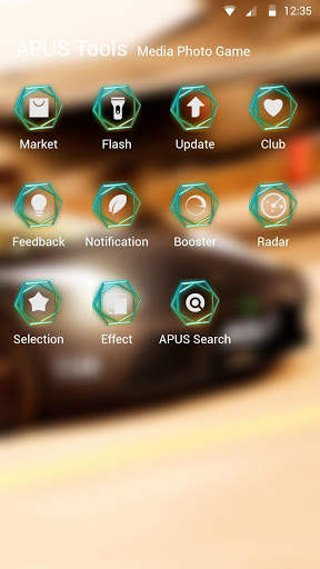 speed-APUS Launcher theme screenshot 3