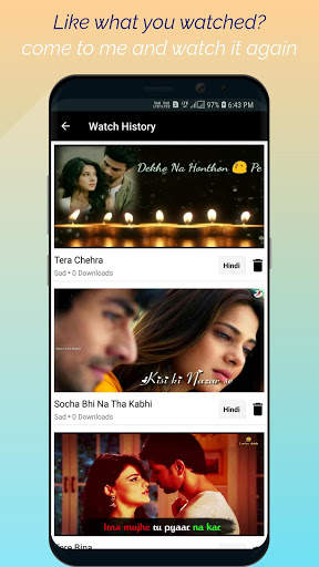 VidWale - HD Status Videos, Short Lyric Video Song screenshot 4