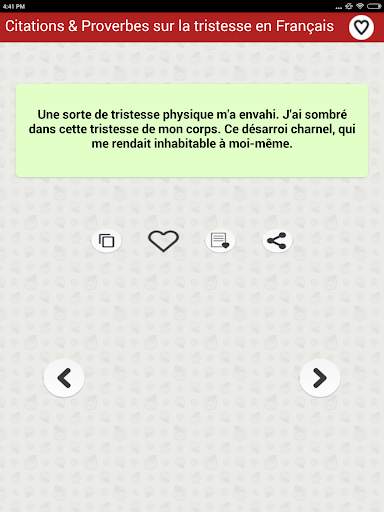 Citations Triste & Proverbes screenshot 16