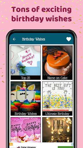 Happy Birthday Wishes & Status screenshot 1