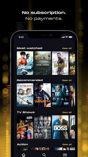 Filmzie – Free Movie Streaming App screenshot 1