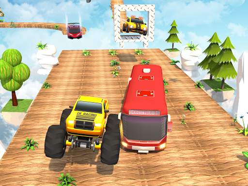 Hill Car Stunts 3D: Crazy Car Racing Simulator 3D screenshot 7