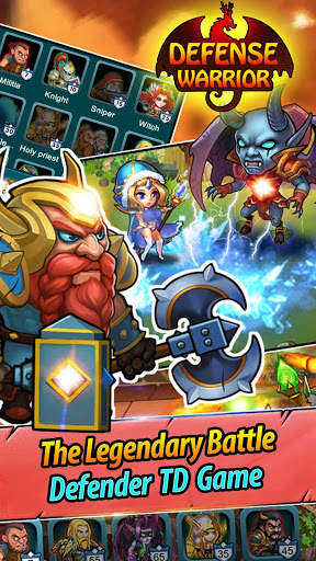 Defense Warrior: Castle Battle Offline screenshot 5