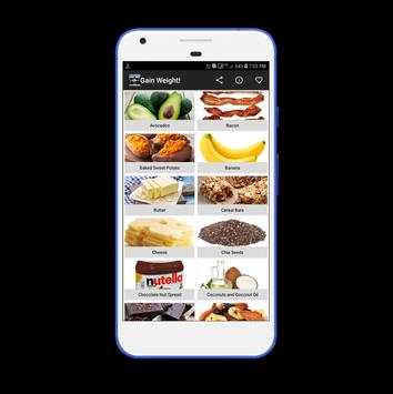 How To Gain Weight screenshot 1