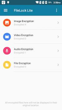 FileLock Lite screenshot 2