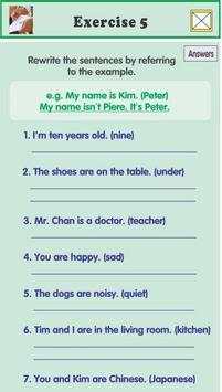 Verb to be exercises 4 تصوير الشاشة