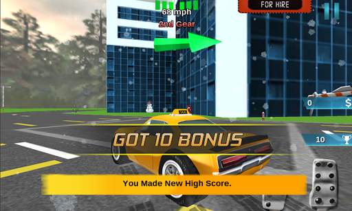 3D Santa Taxi Drive screenshot 2