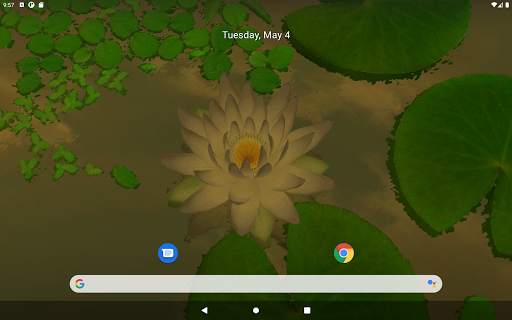 3D Lotus Pond Live Wallpaper screenshot 6