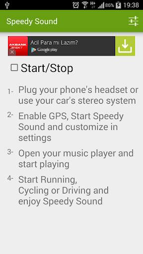 Speedy Sound screenshot 1