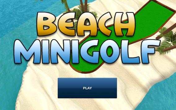 Beach Mini Golf स्क्रीनशॉट 1