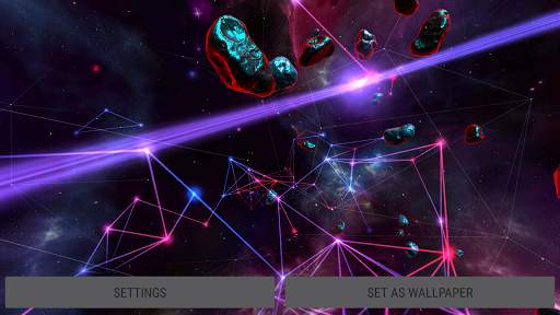 Sci_Fi Particle Plexus 3D Live Wallpaper screenshot 18