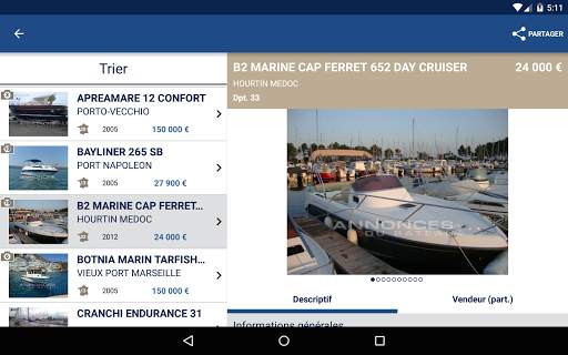 Annonces du Bateau occasion screenshot 11