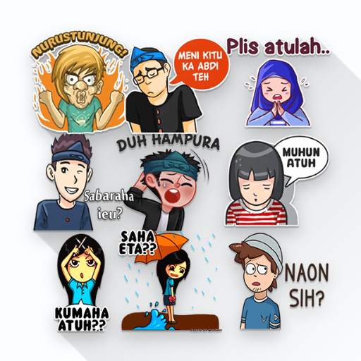 Stiker WA Bahasa Sunda Lucu WAStickerapps 1.0