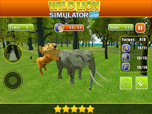 Wild Angry Lion Revenge Sim 3D स्क्रीनशॉट 16