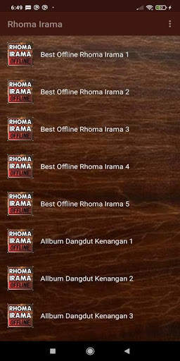 Dangdut Rhoma Irama Offline Lengkap screenshot 1