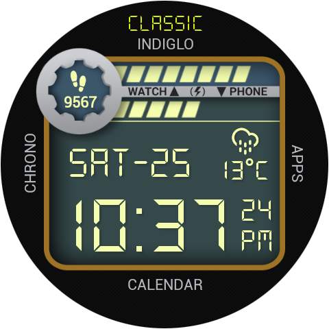 Retro Digital Watch Face & Clock Live Wallpaper screenshot 30